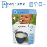 Bellamy's 贝拉米 有机大米米粉 4+ 125g