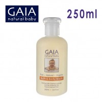 GAIA 有机婴幼儿沐浴露 天然植物成分温和无泪 250ml