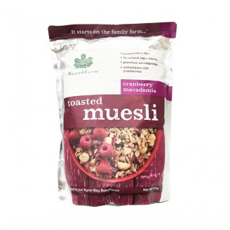 Brookfarm 树莓蔓越莓烘焙早餐坚果果干即食麦片 1.5kg Brookfarm 树莓蔓越莓烘焙早餐坚果果干即食麦片 1.5kg