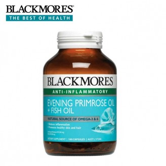 Blackmores 澳佳宝月见草油+鱼油 100粒 Blackmores 澳佳宝月见草油+鱼油 100粒