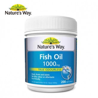 Nature's Way 深海鱼油无腥味1000mg 200粒