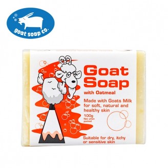  Goat Soap 山羊奶燕麦手工洁面皂100g