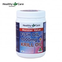 Healthy Care 深海鱼油+磷虾油 400粒 Healthy Care 深海鱼油+磷虾油 400粒