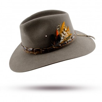 澳洲AKUBRA 深褐色牛仔帽 澳洲AKUBRA 深褐色牛仔帽