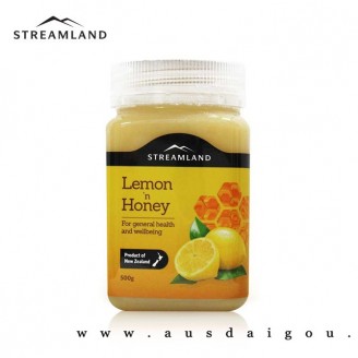 Streamland 天然柠檬蜂蜜 润喉去火 500g