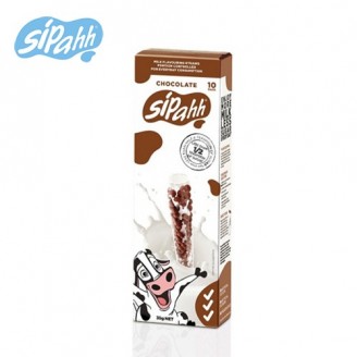 Sipahh 咕噜噜神奇牛奶吸管 10支巧克力味 35g