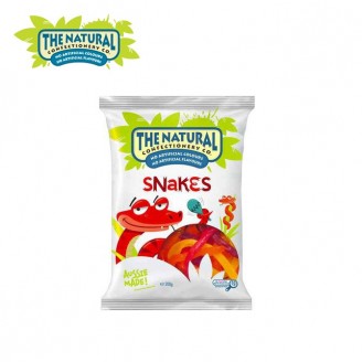 The natural snakes 天然蛇形水果软糖 200g