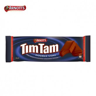  Arnotts TimTam 雅乐思双巧克力涂层巧克力夹心饼干 200g