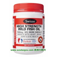 Swisse 瑞思 无味高含量深海鱼油 1500mg 200片