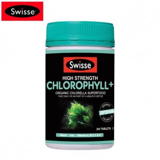 Swisse 瑞思 叶绿素片清体排毒 100粒 Swisse 瑞思 叶绿素片清体排毒 100粒