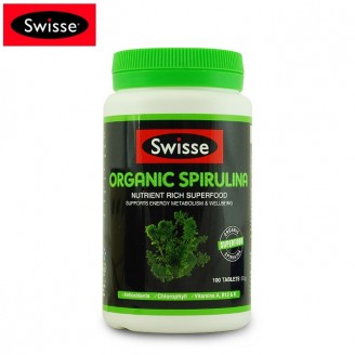 Swisse 瑞思 有机螺旋藻 100片